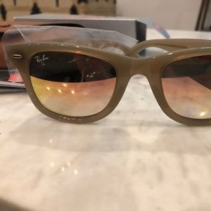Ray-Ban Kids' Wayfarer Non-Polarized Iridium Squar